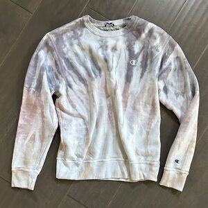 Champion Pastel Tie-Dye Sweatshirt